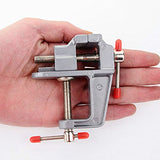 Sourcemall Mini Bench Vise Small Table Clamp Hobby Craft Repair Tool (Clamping Range: 0-1.2inch) Sourcemall