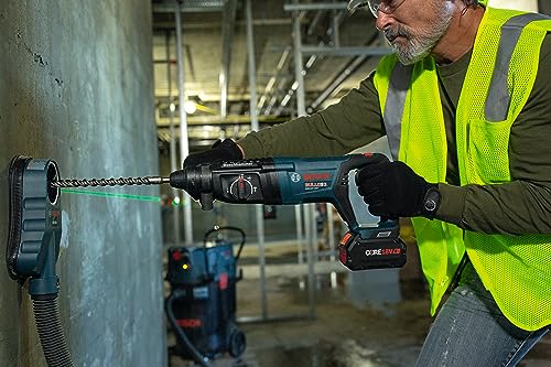 BOSCH GBH18V-26DN 18V EC Brushless SDS-plus Bulldog 1 In. Rotary Hammer (Bare Tool) - WoodArtSupply