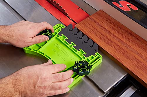 BOW Products FeatherPRO FP1 - Featherboard for Tables Saws, Router Tables and Band Saws - EVA Feathers that Reduce Kickback - Woodworking Tools and BOW Products