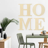 HGWOUY 12inch Tall Wooden Letters, 0.28inch Thick Unfinished Wood Letters Blank Wooden Letters for Wall Decor DIY Crafts Painting Wedding Birthday HGWOUY