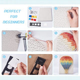 WEBEEDY String Art Crafts Kit for Beginner Adults and Kids 3D Handmade Hot Air Balloon DIY String Art Kit Art Supplies Art Craft Projects Girls WEBEEDY