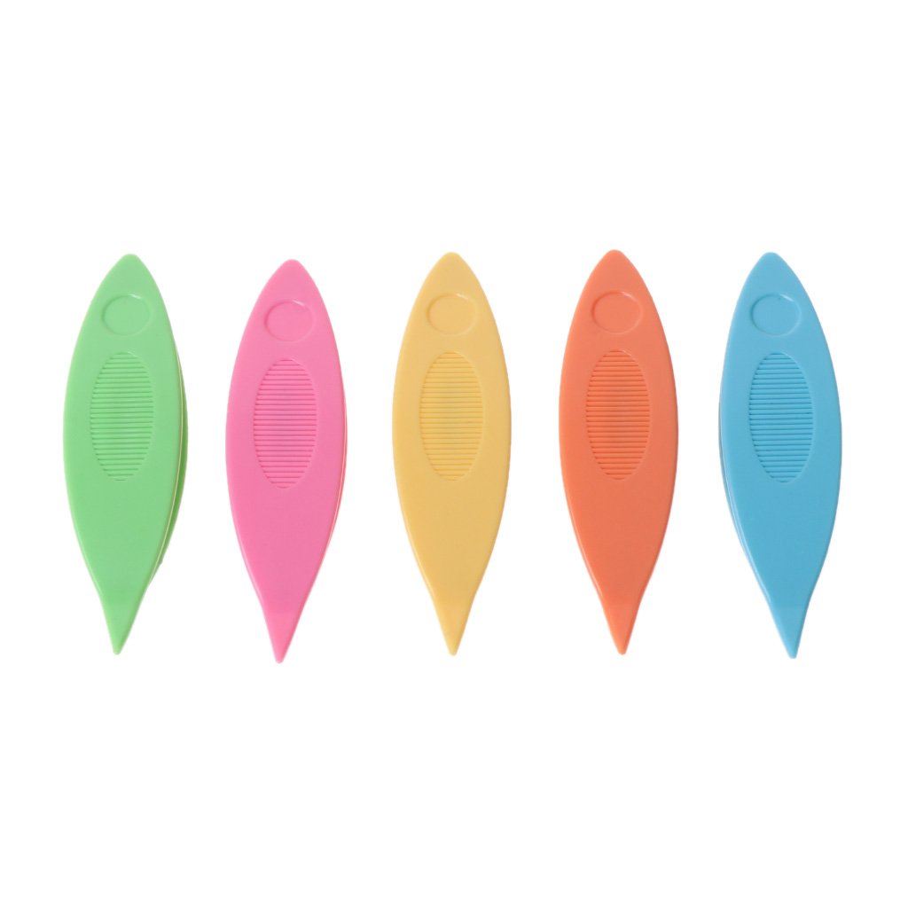 Ankexin 5Pcs Hand Lacemaking Craft Tool Plastic Tatting Shuttle Lace Making Kits Set Ankexin