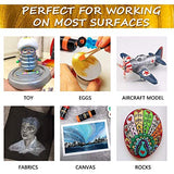 Shuttle Art Acrylic Paint Bundle, Set for 36 Colors Acrylic Paint in Bottles (60ml/2oz) + 20 Colors Metallic Acrylic Paint (60ml/2oz) Shuttle Art