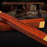 360 Degree Sliding T-Bevel Carpenters Angle Finder, Angle Ruler Wood Bevel Protractor Tool, 7Inch DUDUA