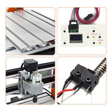 RATTMMOTOR Upgrade 3018 PRO CNC Wood Router Machine Kit 3 Axis GRBL DIY Mini CNC Engraver Milling Machine+Offline Controller+Emergency Stop and Limit RATTMMOTOR