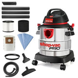 Shop-Vac 5 Gallon 4.5 Peak HP Wet/Dry Vacuum, Stainless Steel Tank, Portable Shop Vacuum with Attachments for Jobsite, Garage & Workshop. 5989300 Shop-Vac