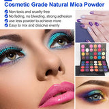 CHANGTIKEJI Mica Powder ，100 Colors - 10g/Bottle of Natural Pigment for Epoxy Resin，Lip Gloss，Eye Shadow,Car Freshies,Dye,Soap Making,Nail CHANGTIKEJI