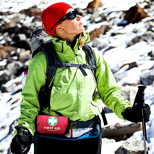 SuccorWare Small First Aid Kit - 100 Piece - Mini First Aid Kit for Home, Camping, Hiking, Backpacking, Travel, Vehicle, Outdoors - Emergency & SuccorWare