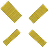 Toicann 23 Gauge Pin Nails (5/8",3/4",1",1-3/8") 4000 pcs Copper Plated Headless Pinner Nails for 23 GA Pneumatic or Electric Pinner or Pin nail gun, Toicann