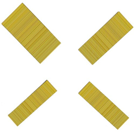 Toicann 23 Gauge Pin Nails (5/8",3/4",1",1-3/8") 4000 pcs Copper Plated Headless Pinner Nails for 23 GA Pneumatic or Electric Pinner or Pin nail gun, Toicann