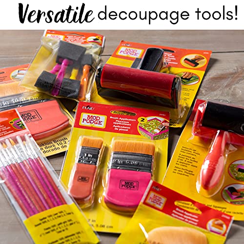 Mod Podge 08658000986 Professional Decoupage Tool Set, 2295, Multicolor - WoodArtSupply