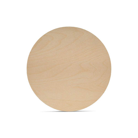 Wood Discs for Crafts, Blank Tokens, or Wooden Coins, 3 x 1/16 inch, Pack of 25 Unfinished Wood Circles, by Woodpeckers Woodpeckers