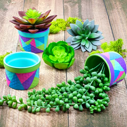 DecoArt ACRYLIC PATIO PAINT FAN FAVORITES SAMPLER SET, Assortment, 2 Fl Oz (Pack of 18) DecoArt