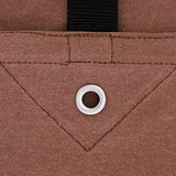 WHITEDUCK 12'x20' Canvas Tarp 18 oz/37 Mil Heavy Duty Waterproof UV Resistant, Rustproof Grommets, Industrial & Commercial Use Cloth Tarp (Finished WHITEDUCK