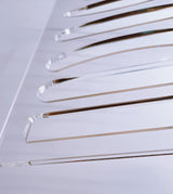 Charcuterie Board Handle Template,Acrylic Router Template,6 in 1 Grab Handle Router Template,Woodworking Router Template (11.75x7.75") Yuxuanish