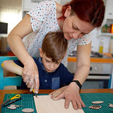 Unfinished Wood, 8 Pack Basswood Sheets for Crafts, Craft Wood Board for House Aircraft Ship Boat Arts and Crafts, School Projects, Wooden DIY SIWUCHYE