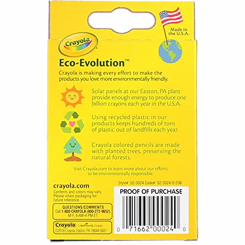 Crayola Classic Color Pack Crayons, 24 Count, (Pack of 4) Crayola