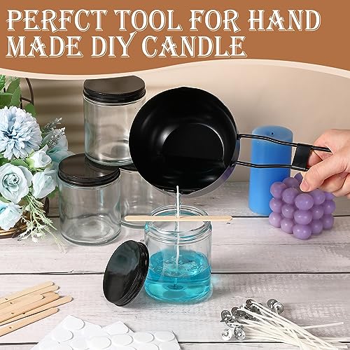 DANIAU Candle Making Kit for Adults, Digital Wax Melt Warmer DIY Starter Candle Making Supplies (Full Kits)