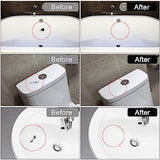 Tile, Granite and Marble Repair Kit(Color Match), 3.7 OZ Tub and Fiberglass Shower Repair Kit with Strong Adhesion, Porcelain Stone Repair Kit for LANBOKIT