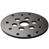 Rockler Guide Bushing Router Plate - Router Plate Features 1-1/4” Center Opening to Accept Guide Bushings – Solid Plastic Router Guide Plate - Router ROCKLER