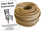 Fiber Rush KIT 6/32 Kraft Brown with Instruction Booklet V.I. Reed & Cane, Inc.