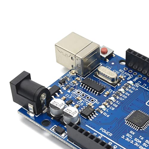 RATTMMOTOR 3D Printer CNC Controller Kit Compatible with Arduino IDE, Nema17 Stepper Motor+UNO R3 Improvement Borad+CNC GRBL Shield Board V3 RATTMMOTOR