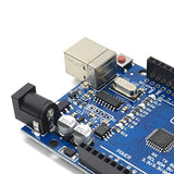 RATTMMOTOR 3D Printer CNC Controller Kit Compatible with Arduino IDE, Nema17 Stepper Motor+UNO R3 Improvement Borad+CNC GRBL Shield Board V3 RATTMMOTOR