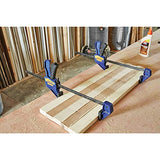 IRWIN QUICK-GRIP Bar Clamp, One-Handed, Micro, 4-1/4-Inch (1964746) , Yellow IRWIN