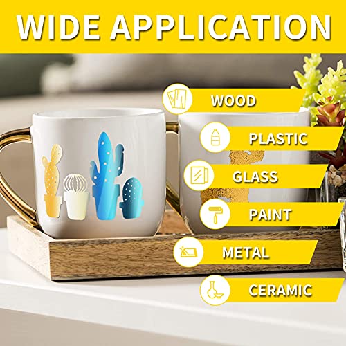 Lya Vinyl 16 Pack Holographic Vinyl Set for Cricut - 12" x 12" Permanent Holographic Vinyl Sheets for Decor Sticker, Party Decoration, Car Decal Lya Vinyl