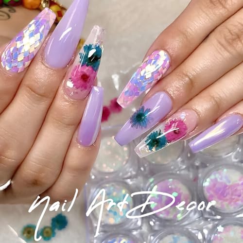 1700 PCS Bulk Tiny Dried Flowers for Resin - Small Dried Flowers for Crafts, Natural Real Mini Dried Pressed Flowers for Jewelry Earrings Epoxy LGFMGWH