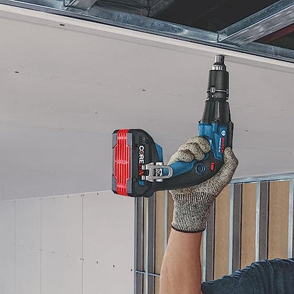 BOSCH GTB18V-45B15 18V Brushless 1/4 In. Hex Screwgun Kit with (1) CORE18V® 4 Ah Advanced Power Battery - WoodArtSupply