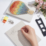 WEBEEDY String Art Crafts Kit for Beginner Adults and Kids 3D Handmade Hot Air Balloon DIY String Art Kit Art Supplies Art Craft Projects Girls WEBEEDY