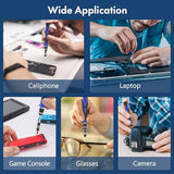 XOOL 62 in 1 Precision Screwdriver Kit, Electronics Repair Tool Kit, Magnetic Driver Kit with Flexible Shaft, Extension Rod for Mobile Phone, XOOL