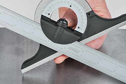 Fowler 52-370-012-0, 4 Piece Combination Square Set With 12" Blade Fowler