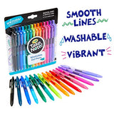 Crayola Colored Gel Pens for Kids and Adult Coloring, Washable Pens Medium Point, 14 Count Crayola