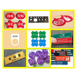 XLNTTECH 100% Laser Engraving Double Color Sheet (7" x 11“ x .040”, 12 Pieces & 12 Colors) for Interior Signs, Badges. XLNT TECH