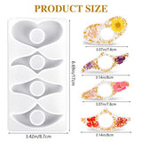 Silicone Resin Mold for Thumb Book Page Holder,Reusable Bookmark Mold Handmade Thumb Bookmark Casting Mold Silicone Mould for DIY Reading Accessory Sliverdew