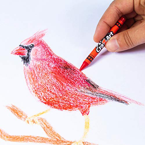 Cra-Z-Art Crayons, 16 Assorted Colors, 800/pack Cra-Z-Art