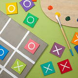 Juvale 60 Pieces 2x2 Wood Squares for DIY Crafts, Unfinished Wooden Cutout Tiles for Painting Juvale