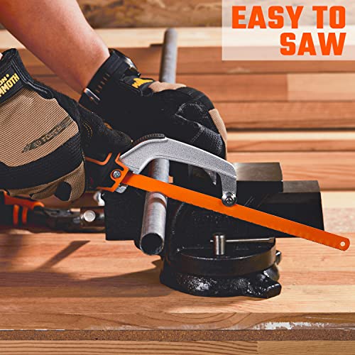 VANQUISH Aluminum Frame Mini Wood Hack Saw Metal Cutter Hand Hacksaw for Woodworking (4851) Vanquish