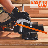 VANQUISH Aluminum Frame Mini Wood Hack Saw Metal Cutter Hand Hacksaw for Woodworking (4851) Vanquish