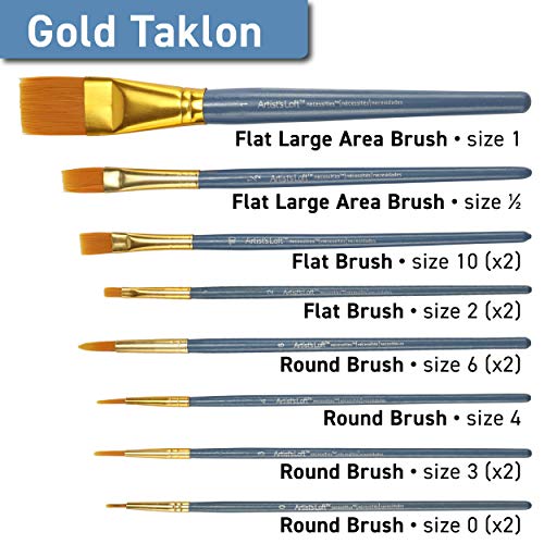 Michaels Super Value 50 Piece Brush Set by Artist's Loft™ Necessities™ Artist's Loft