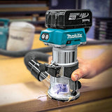 Makita XTR01T7 18V LXT Lithium-Ion Brushless Cordless Compact Router Kit Makita