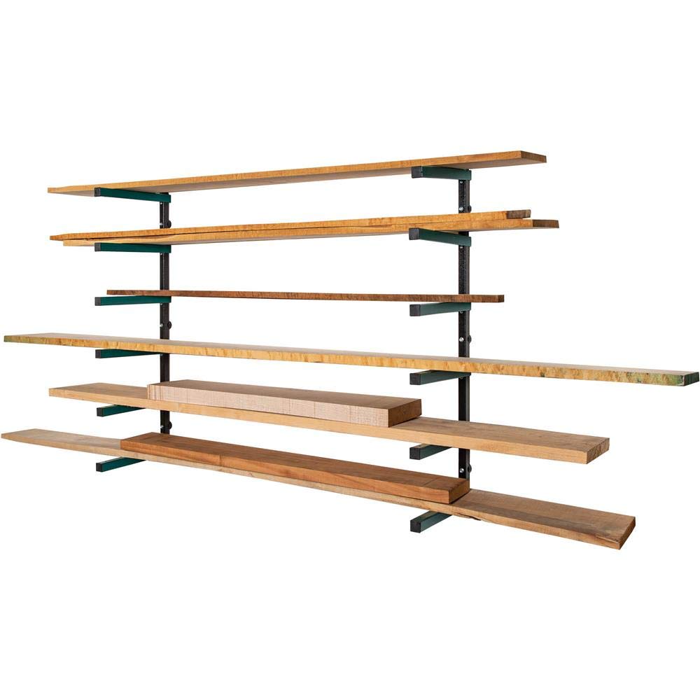 Grizzly Industrial T27630 - Lumber Rack 6-Shelf System - WoodArtSupply