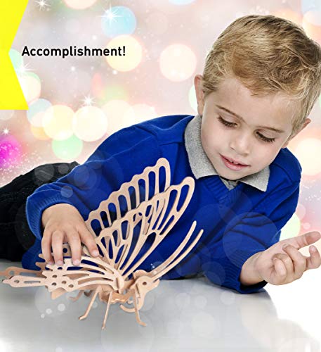 Puzzled 3D Jigsaw 16 Pieces, 4 Years-and UP, Brown Puzzled