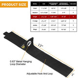 LuBanSir 9 Pack Extension Cord Holder Organizer, 13-inch Heavy Duty Storage Straps for Garden Hose Storage and Garage Wall Organization LuBanSir