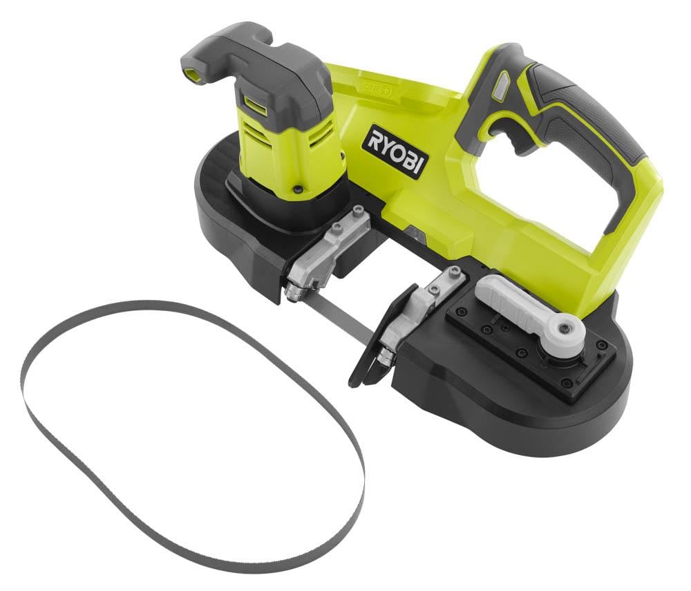 Ryobi 18V Cordless 2-1/2 in. Compact Band Saw Kit with (1) Battery and 18V Charger - P590K1 - Bulk Packaging Ryobi
