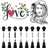 GETHPEN Calligraphy Pens,Hand Lettering Pens, Calligraphy Brush Pen set for Beginners Writing, Sketching, Scrapbooking, Journaling, Soft and Fine GETHPEN