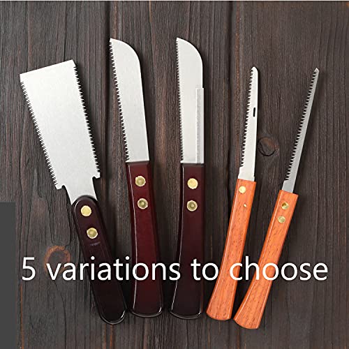 DENKO SEKKA Woodworking Saw MINI Ryoba Double Edge Flush cut, Japanese Pull Saw for Woodworking and Wood Craftsmanship, (Ryoba Double Edge) DENKO SEKKA