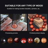 EXCEART 1 Set Bracelet Drill Bit Set Wooden Bracelet Maker Milling Cutter Set High Steel Wood Bracelet Ring Bangle Blades Woodworking Tool Kit for EXCEART